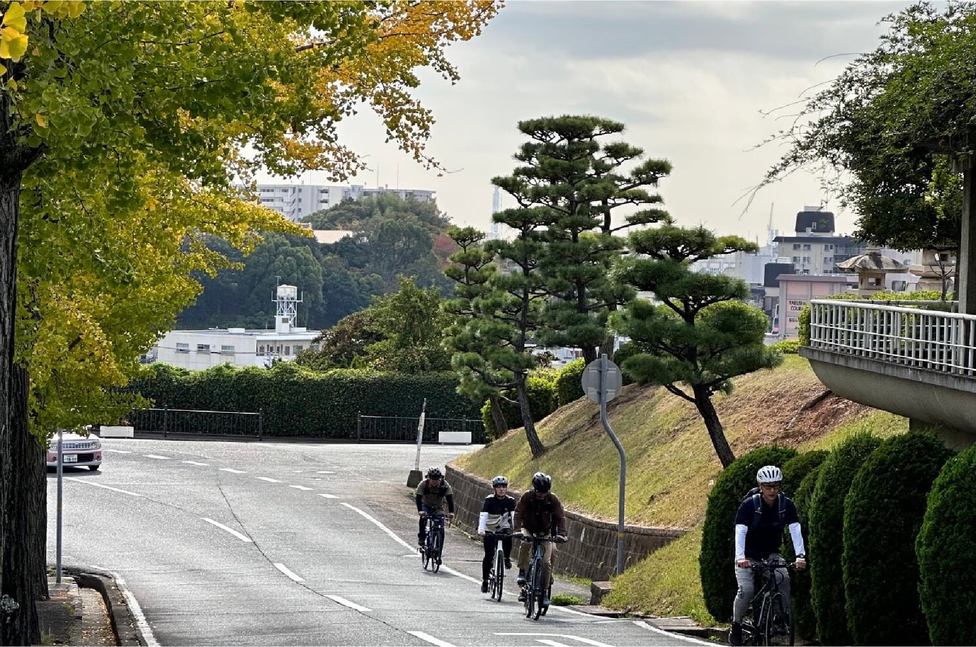 風情ある姫路城下町をサイクリング
